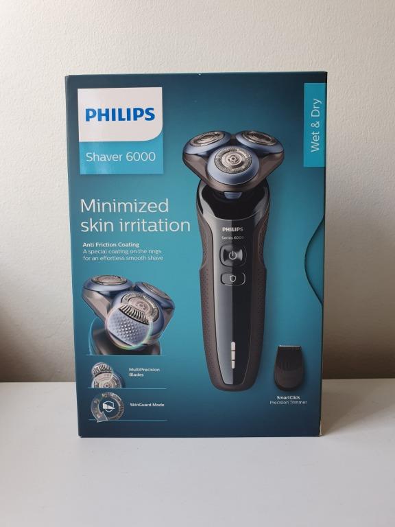 Shaver series 6000 Wet and dry electric shaver S6630/11