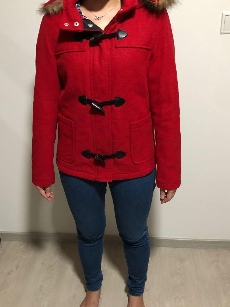 Red shop spring jacket