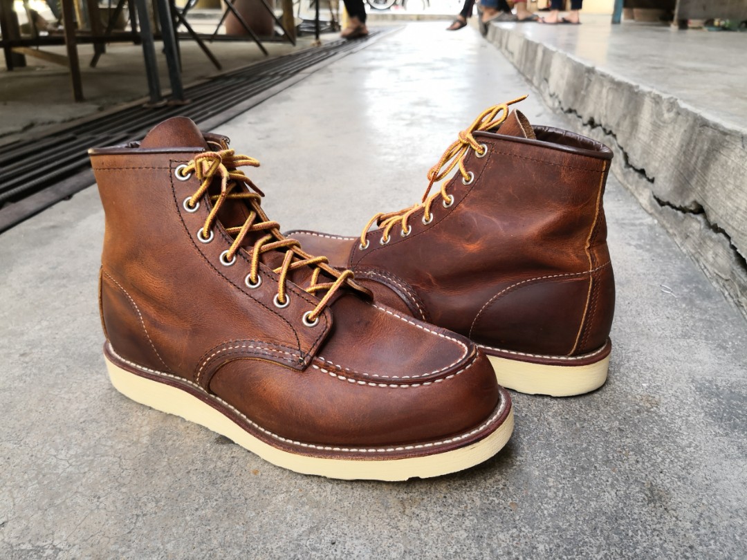 Red Wing Heritage 8876 Moc Toe, Men's Fashion, Footwear, Boots on Carousell