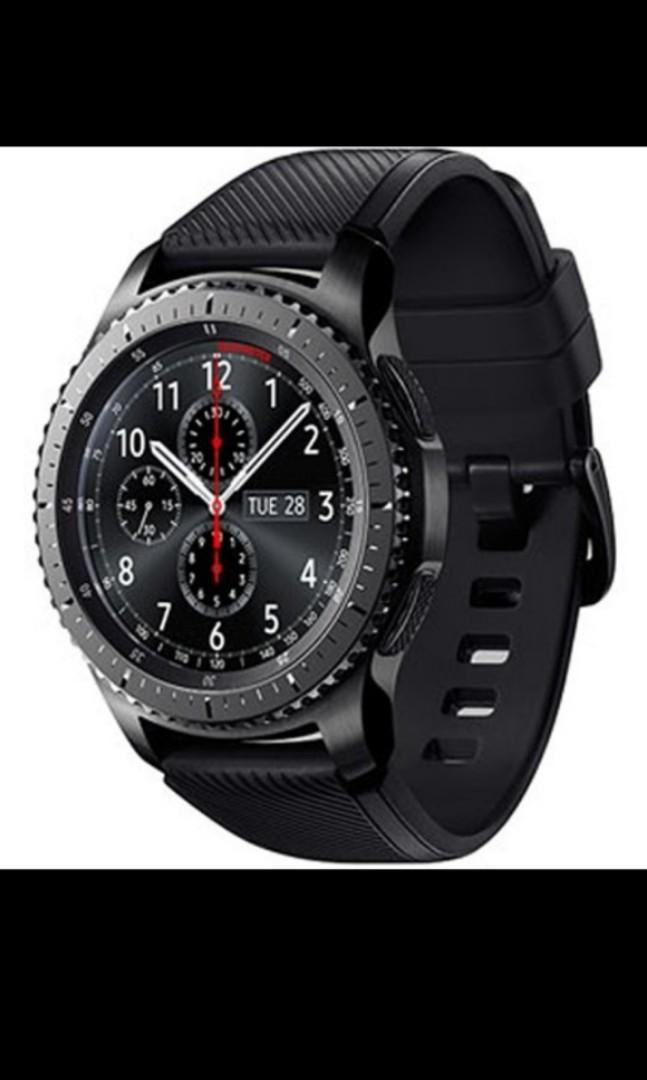 Samsung Gear S3 Frontier Smartwatch Sm R 760 Electronics Others On Carousell