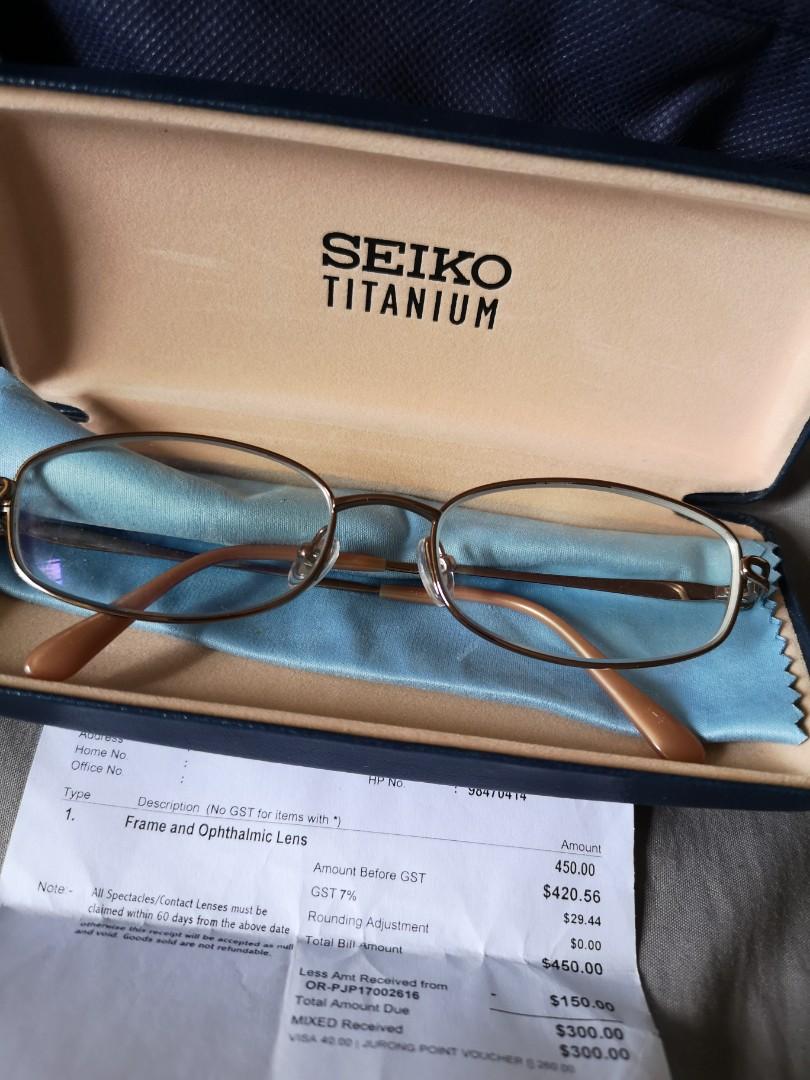 Seiko Titanium \u0026 Kate Spade spectacles, Women's Fashion, Watches \u0026  Accessories, Sunglasses \u0026 Eyewear on Carousell