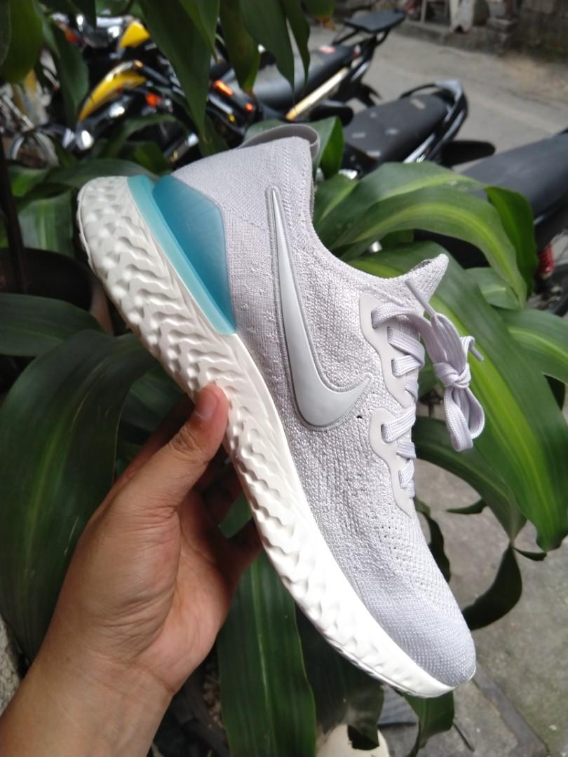 Nike epic react deals flyknit 2 blue lagoon