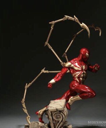 Sideshow iron spiderman online