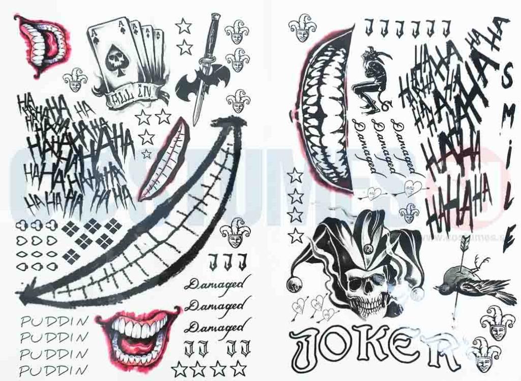 joker tattoos roblox