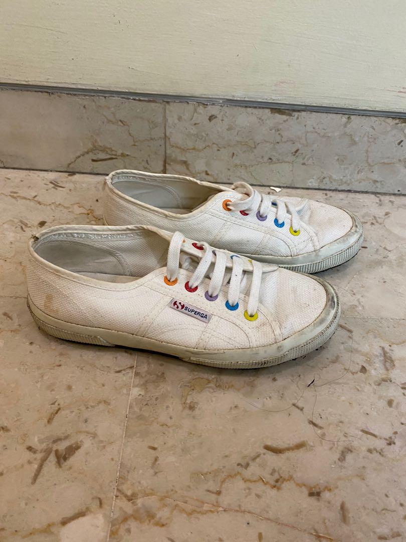 Superga shop multicolor eyelet
