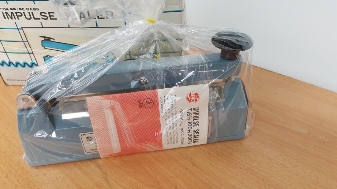 Tew Impulse Sealer TISH200H (Made In Taiwan), Hobbies & Toys