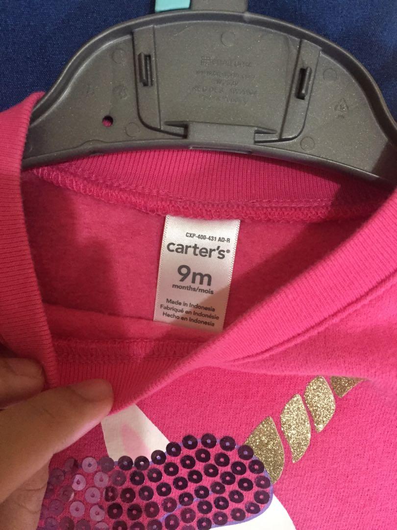 Carters unicorn sweater on sale