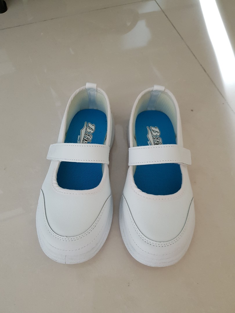 Bata school shoes for girl white top