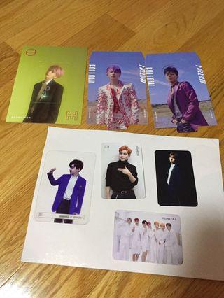 Monsta x photocard sell or trade