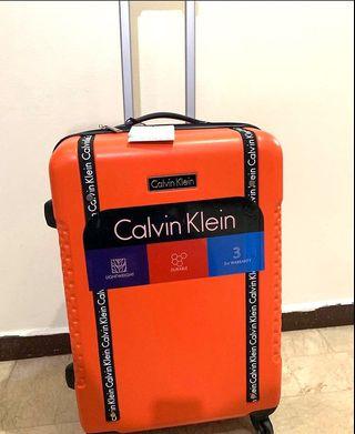 Calvin Klein Orange Luggage Lightweight (Medium, Large) from USA