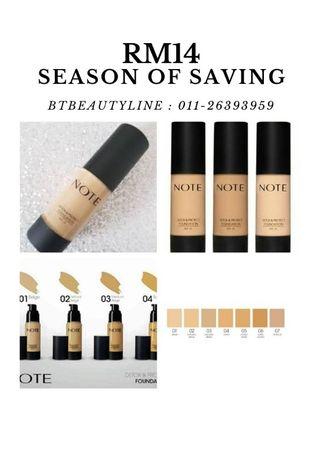 Note Detox Protect Foundation