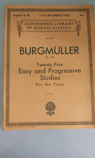 Burgmuller Op. 100 for The Piano