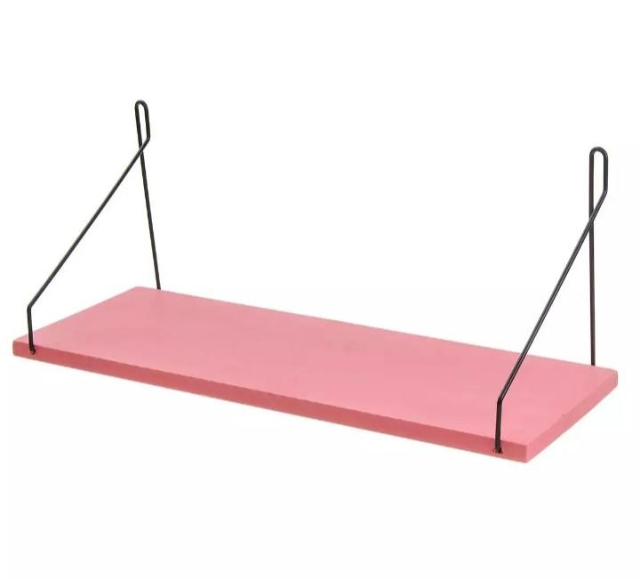 3 size Wall mount wooden shelves (Category: Shelves, Cabinets & Racks) located in Manila. Submitted by PickClickShip (Listing ID 271908221, Image 2). Description: 3 pc wall mount wooden shelves Simple and yet elegant wooden shelves that can make your plain wall look great. - wood and metal - solid wood shelves comes in 3 sizes: 50, 40 and 30cm - all comes with bracket and hooks - easy to install and clean - color: pink Please message me if intere