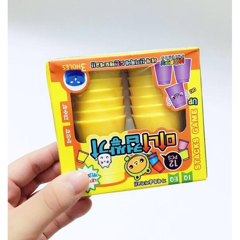 🦄 Korea Packaging Stacking Cups 🦄 IQ EQ Games Kids Children Day