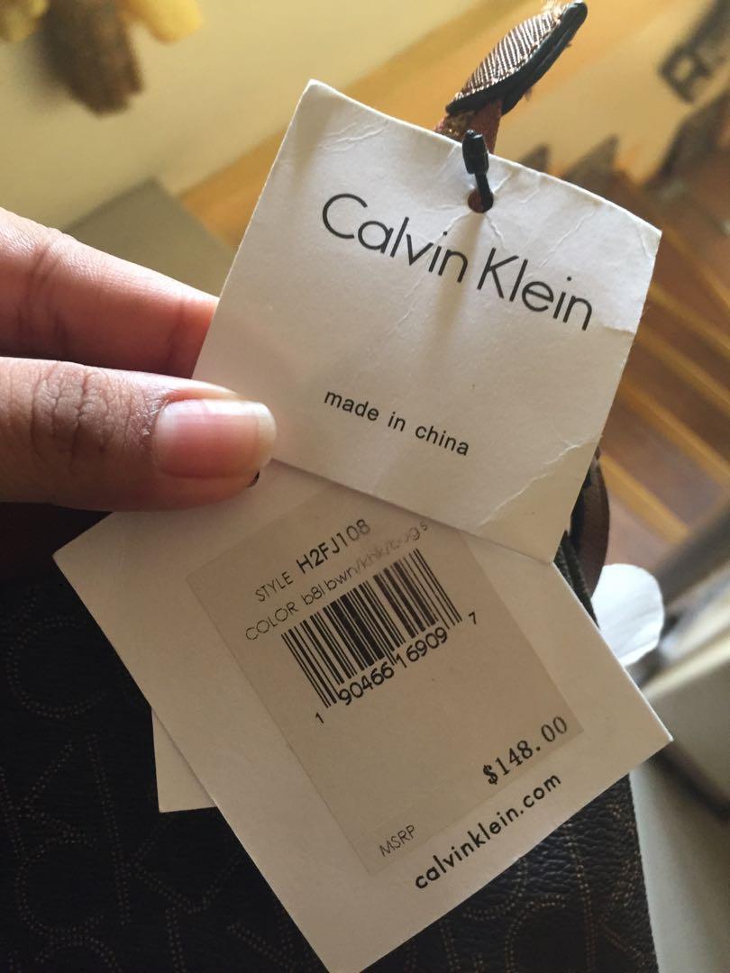 Calvin klein price tag