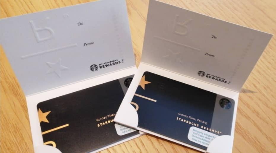 Starbucks Malaysia Limited Edition Gurney Plaza Penang Reserve Store Card Tickets Vouchers Gift Cards Vouchers On Carousell