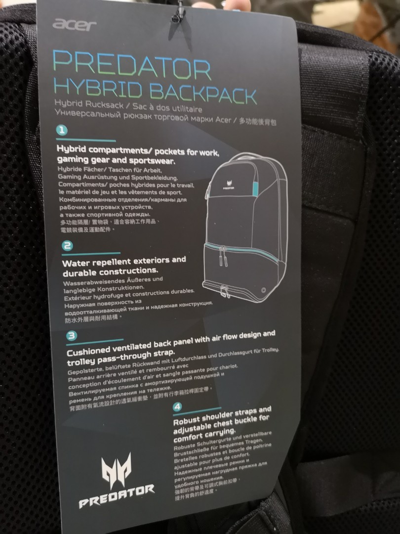 acer predator hybrid backpack