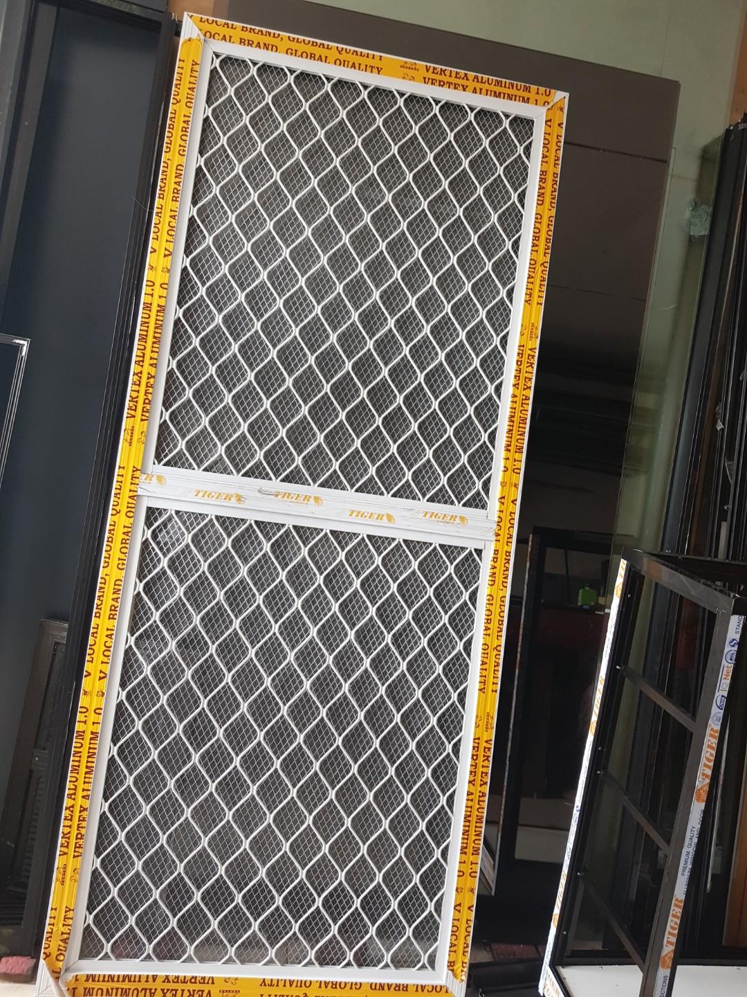 Aluminum Screen Doors, Furniture & Home Living, Home Improvement