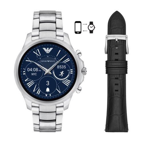 armani connected watch strap
