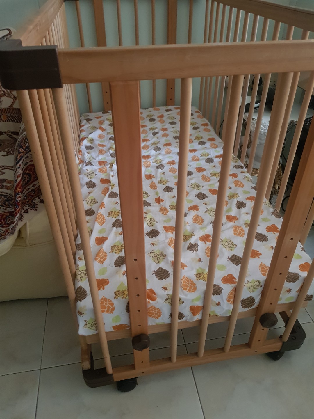 lowering cot height