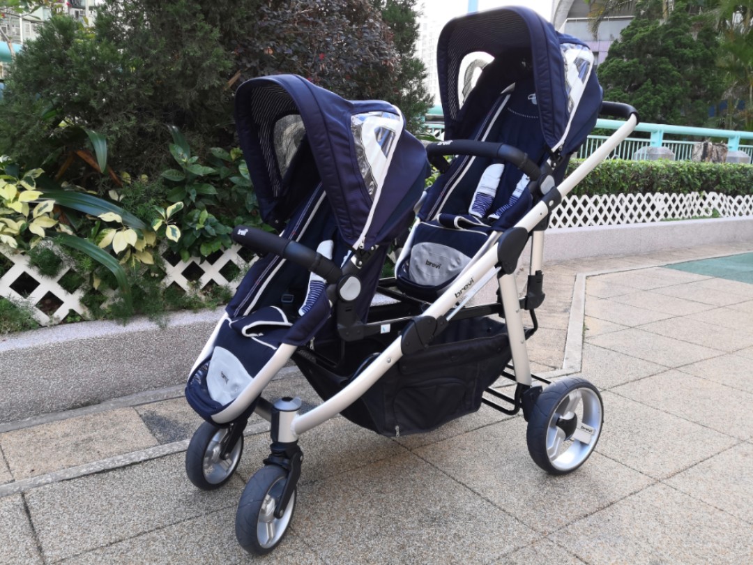 brevi twin stroller