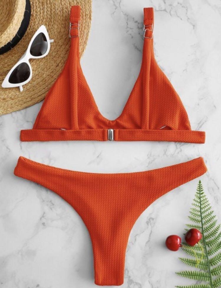 Bright orange bikini set Clearance