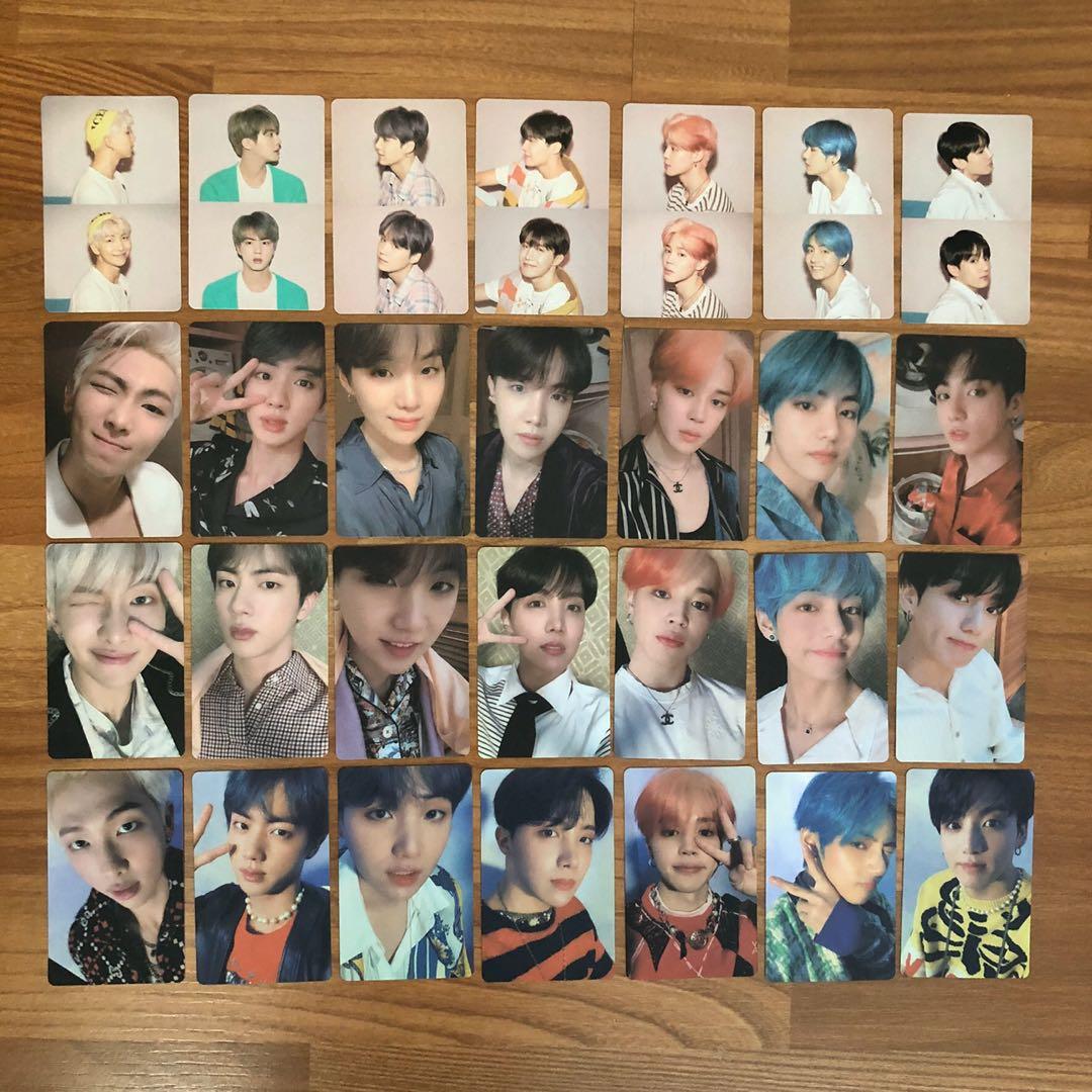 bts map of the soul persona photocard full set, Toys