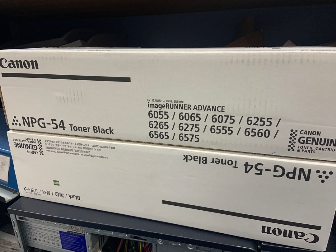 Canon NPG 54 Toner Black, Computers  Tech, Printers, Scanners  Copiers on  Carousell