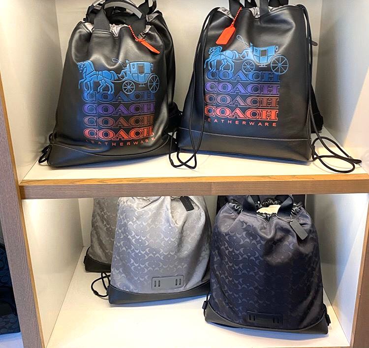 Coach drawstring backpack clearance