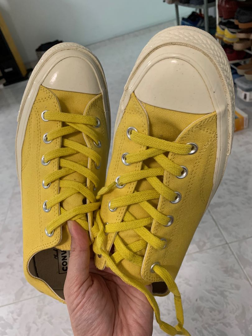yellow converse used
