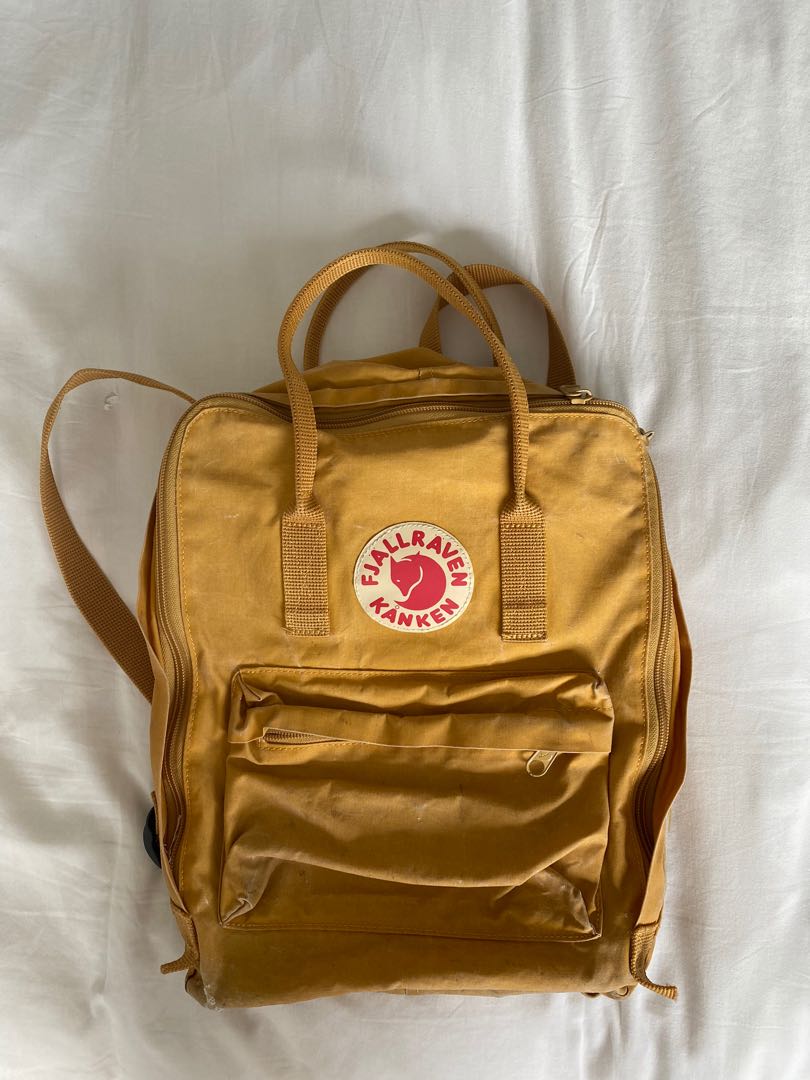 Fjallraven kanken ochre classic top