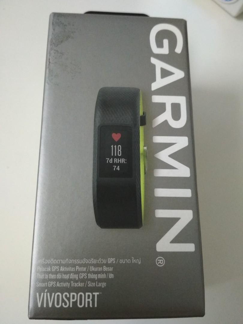 Garmin Vivosport BNIB Limelight Large Mobile Phones Gadgets
