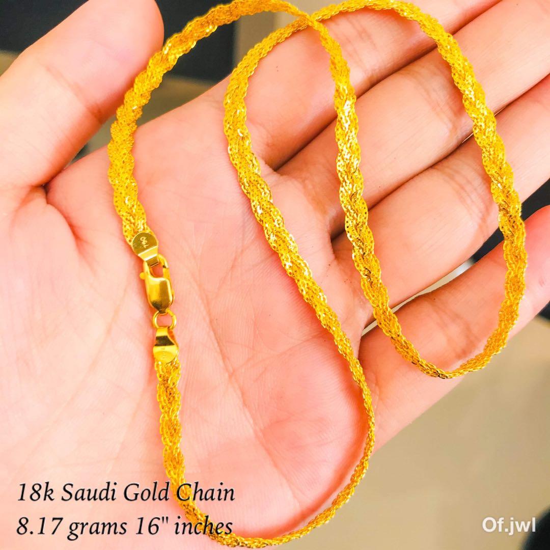 Gold necklace (Category: Necklaces) located in Mandaluyong City. Submitted by robeerph (Listing ID 271867545, Image 1). Description: Gold necklace price start at Php 3,250 per gram. .
