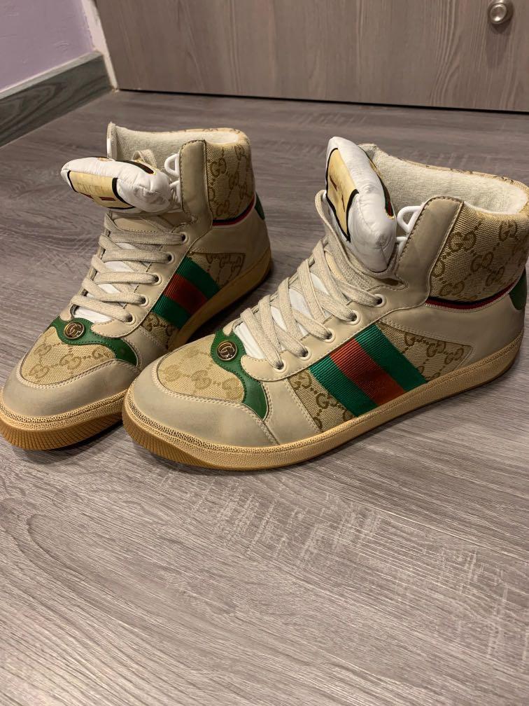 gucci screener high top