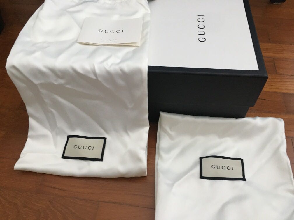 gucci shoes with box