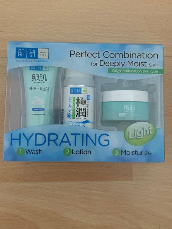 Brand New Sealed Hada Labo Super Hyaluronic Acid Hydrating Light 123 Trial Set Health Beauty Face Skin Care On Carousell