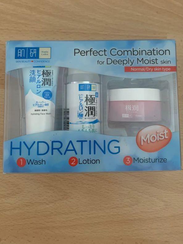 hada labo dry skin set