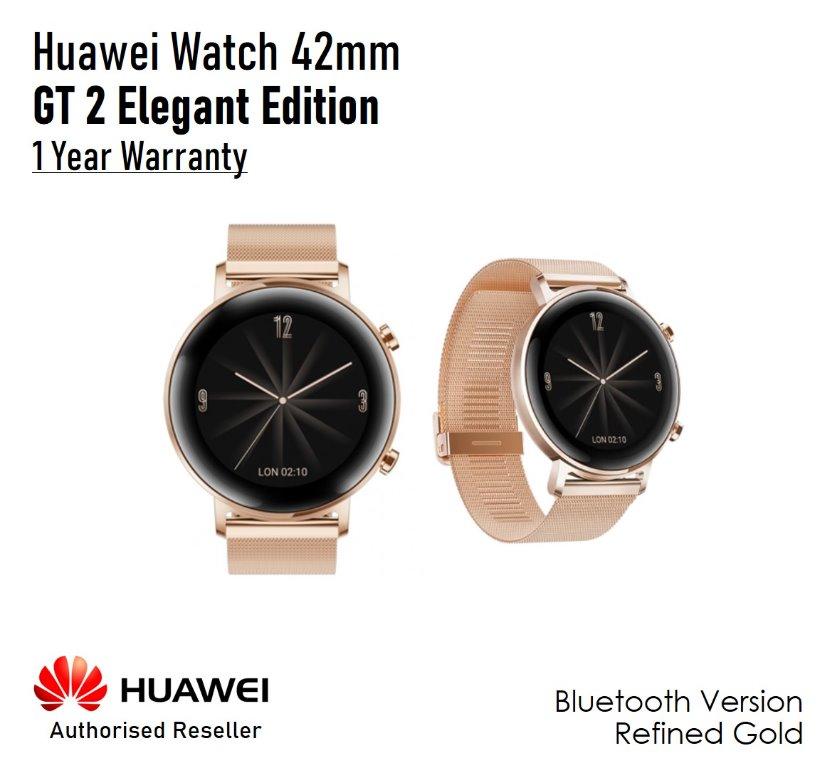HUAWEI WATCH GT2 ELEGANT EDITION 42mm Mobile Phones Gadgets
