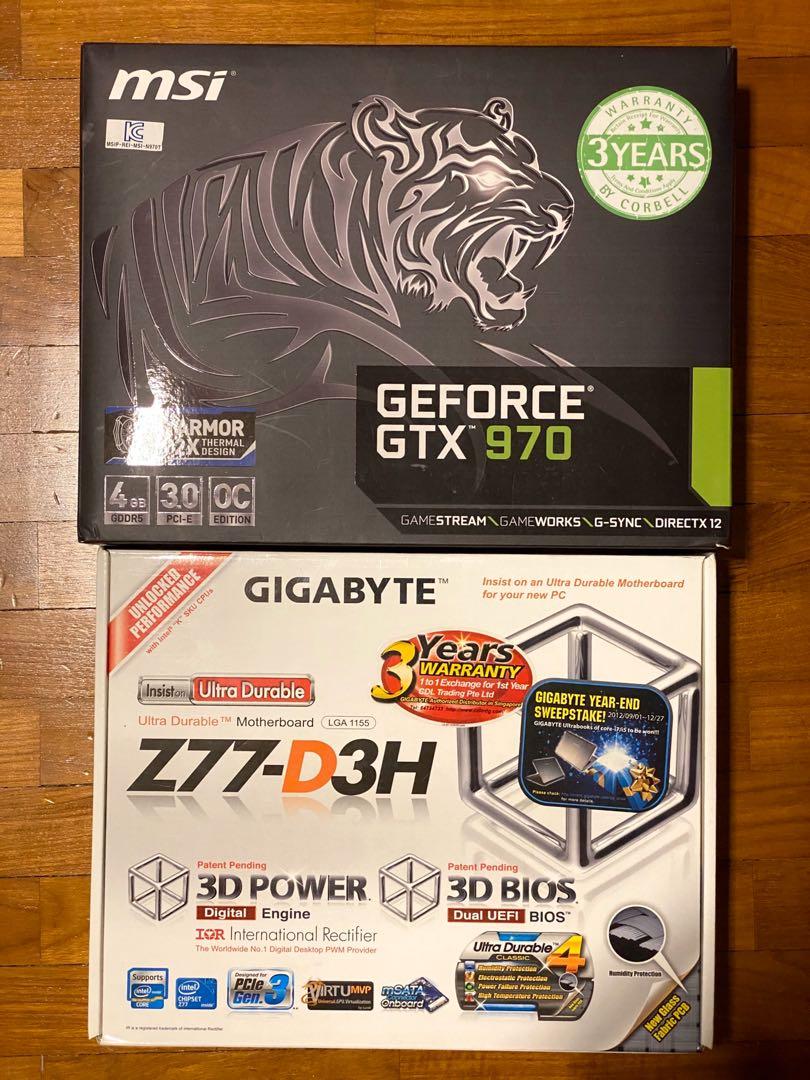 I5 3570k gtx 970 top