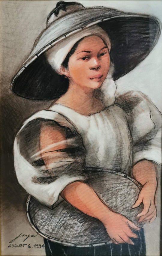 Jose Joya paintings in Pastel, Hobbies & Toys, Stationary & Craft, Art