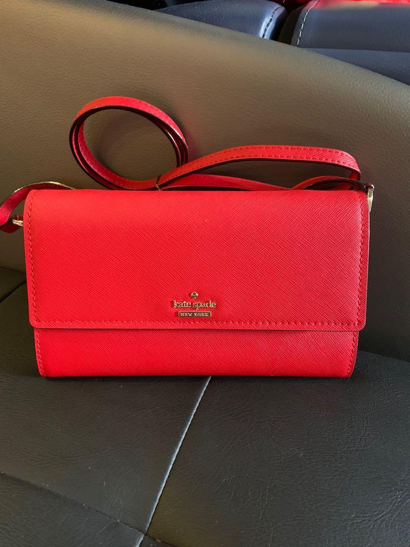 kate spade sling wallet
