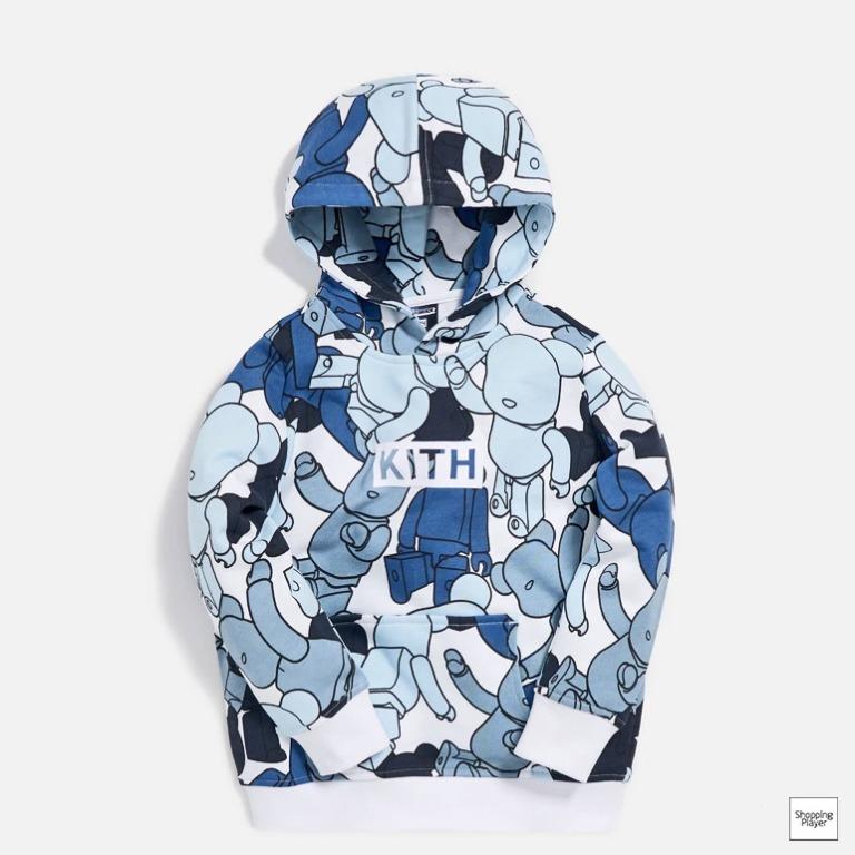 Kith Be@rbrick Pattern Hoodie