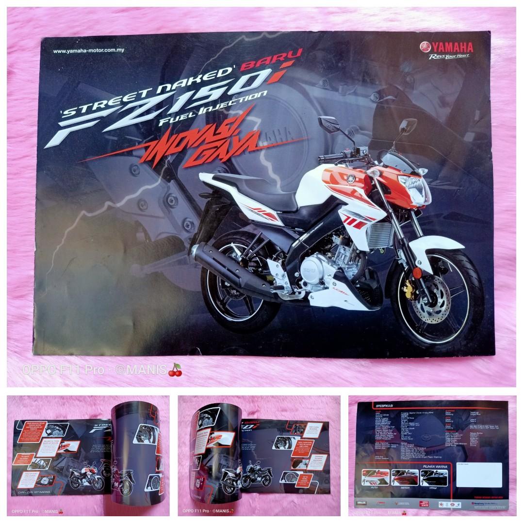 Koleksi Pamplet Katalog Poster Broucher Catalog Collection Yamaha Fz150i Toys Games Action Figures Collectibles On Carousell