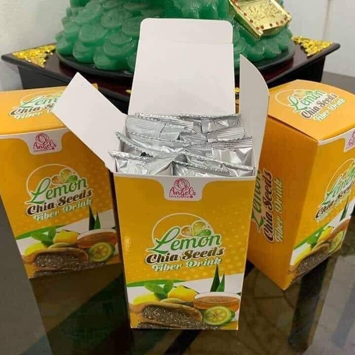 Lemon Chia Seeds Fiber Drink, Health & Nutrition, Health Supplements