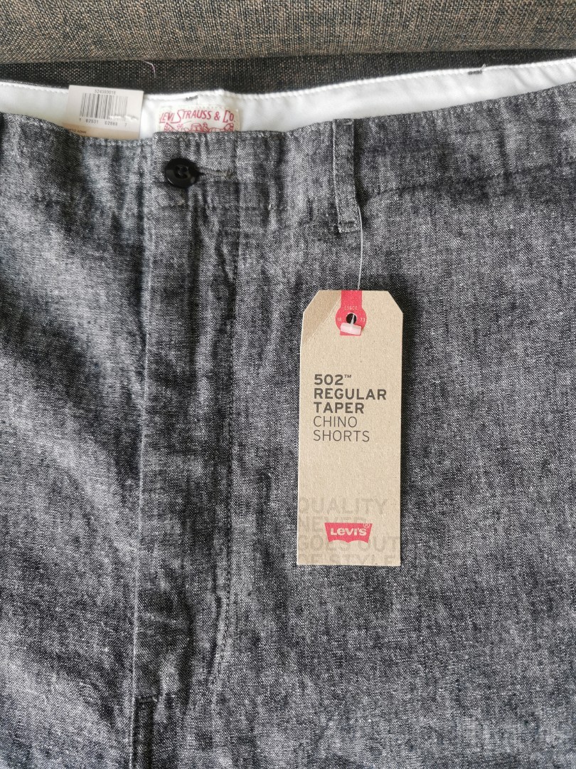 502 regular taper chino shorts