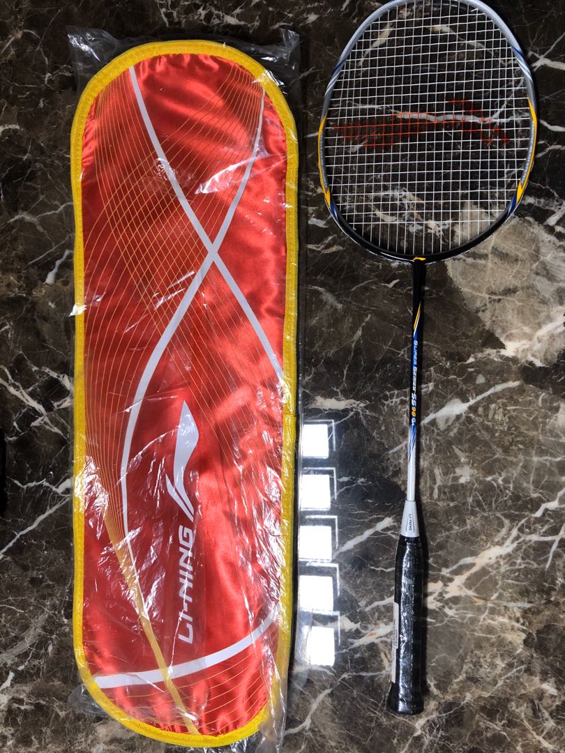 Li Ning Super Series SS98 G4 Badminton Racket, Sports Equipment, Sports