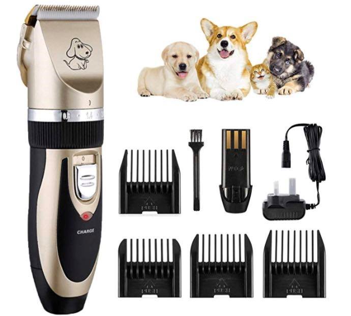 low noise pet clippers rechargeable