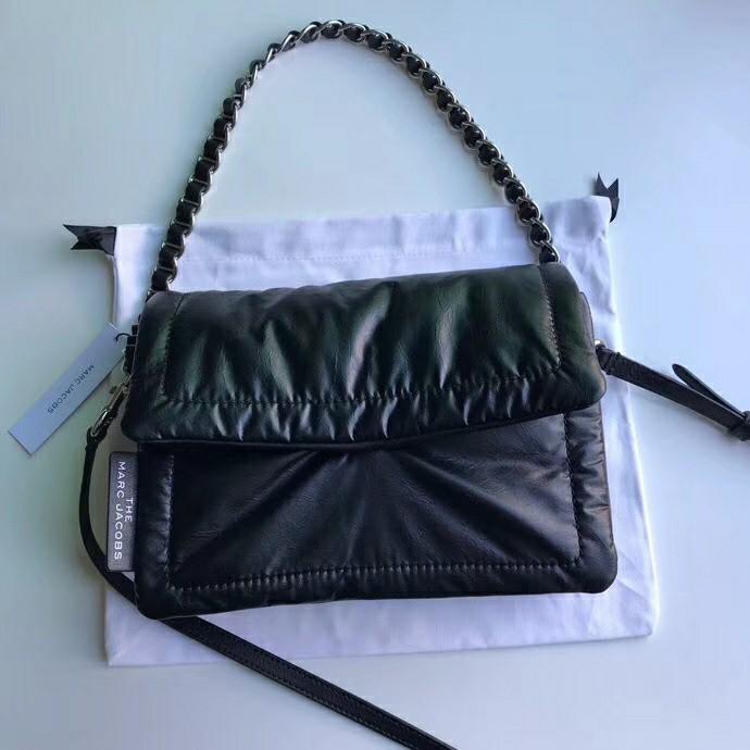 SELLING FAST!! MARC JACOBS - Pillow Bag (Black), Luxury, Bags & Wallets on  Carousell