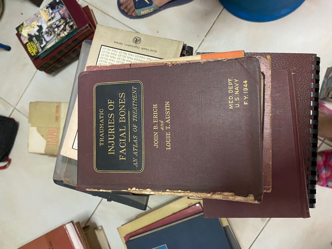 Medicine Books from 1940s to 1980s