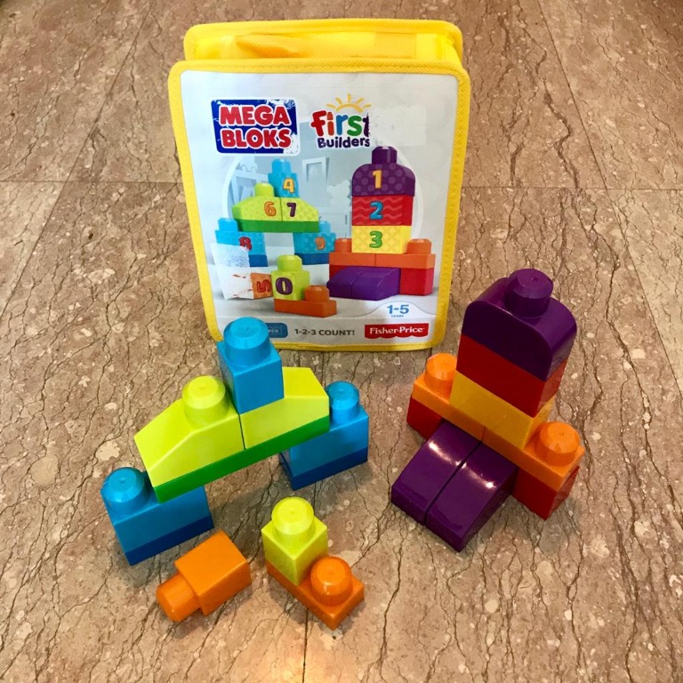 mega bloks 123